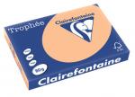 Clairefontaine gekleurd papier Trophée Pastel A3 80 g/m² abrikoos