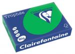 Clairefontaine gekleurd papier Trophée Intens A4 80 g/m² biljartgroen 