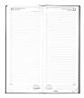 Brepols agenda 2017 Saturnus Lima zwart 13x33 cm - 1 dag per pagina