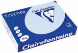 Clairefontaine gekleurd papier Trophée pastel A4 80 g/m² - azuurblauw