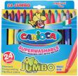 Carioca viltstift Jumbo Superwashable - 24 stiften in kartonnen etui