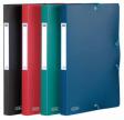 Elba elastobox Memphis rood - Rug van 2,5 cm