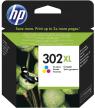 Hewlett Packard F6U67AE / HP 302XL inktcartridge 3 kleuren