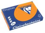 Clairefontaine gekleurd papier Trophée Intens A3 80 g/m² feloranje