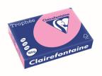 Clairefontaine gekleurd papier Trophée Intens A4 160 g/m² felroze 