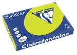Clairefontaine gekleurd papier Trophée Intens A3 80 g/m² fluo groen