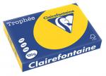Clairefontaine gekleurd papier Trophée Pastel goudgeel 