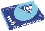 Clairefontaine gekleurd papier Trophée Pastel A3 160 g/m² helblauw