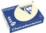 Clairefontaine gekleurd papier Trophée Pastel A4 210 g/m² crème