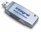 Integral USB geheugenkaartlezer Mobile 