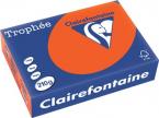 Clairefontaine gekleurd papier Trophée Intens A4 210 g/m² kardinaalrood