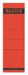 Leitz rugetiketten rood 61 x 191 mm voor rug 7 cm