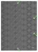 Leitz elastomap Retrochic donkergrijs A4 uit PP