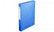 Exacompta elastobox Cartobox A4 uit karton blauw - Rug van 40mm