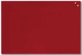 Naga magnetisch glasbord 40 x 60 cm rood