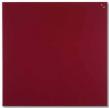 Naga magnetisch glasbord 1 x 1 m rood