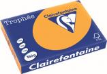 Clairefontaine gekleurd papier Trophée Pastel A3 160 g/m² oranje