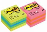 Post-it® Mini kubussen 51 x 51 mm ass. roze kleuren