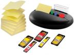 Post-it® keivormige dispenser zwart voor Z-Notes en Index 