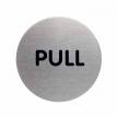Durable pictogram "PULL"