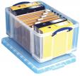 Really Useful Boxes® transparante opbergdoos 64 liter