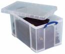 Really Useful boxes transparante opbergdozen 84 liter