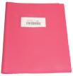 Schriftomslagen roze uit PVC