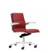 Sitland Sit-it classic managerstoel LOW BACK CHROOM rood