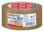 Tesa verpakkingsplakband PVC bruin 66 mm x 50 m 