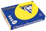 Clairefontaine gekleurd papier Trophée Intens A4 80 g/m² zonnegeel