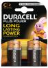 Duracell LR14 batterijen Plus Power C - Blister van 2 stuks