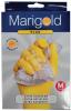 Vileda handschoenen Marigold Plus medium geel - Pak van 10 stuks