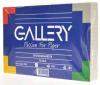 Gallery witte systeemkaarten 10x15 cm geruit 5mm - Pak van 100 stuks
