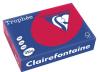 Clairefontaine gekleurd papier Trophée Intens A4 210 g/m² kersenrood