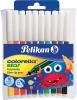 Pelikan viltstift Colorella Star - 10 stiften in plastic etui