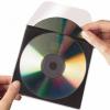 3L CD/DVD Pocket met inleghoes (beschermlaag) - Etui van 10 stuks
