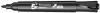 5Star permanent marker zwart - Ronde punt 2 mm
