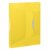 Esselte elastobox Vivida uit PP geel  
