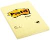 Post-it® Effen Notes memoblok 102x152 mm geel - Blok van 100 vel