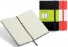 Moleskine notitieboek formaat 9 x 14 cm effen harde cover 192 bladzijden zwart 