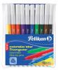 Pelikan viltstift Colorella Star Triangular - 10 stiften in plastic etui