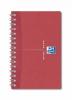 Oxford spiraal notitieboekje Recycled 9x14 cm - Geruit 5mm - Ass. kleuren 