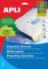 Apli witte etiketten Print & Write 13x40mm