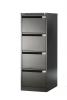 Bisley hangmappenkast 4 laden antraciet 132x47x62 cm