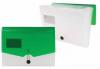 Beautone voorordner A4 groen/transparant met 13 vakken