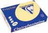 Clairefontaine gekleurd papier Trophée pastel kanariegeel 