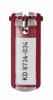 Durable sleutelhanger Key Clip rood 