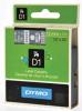 Dymo D1 tape - labeltape 12 mm x 7M wit/transparant