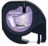 Dymo Letra Tag tape - labelcassette 12 mm x 4 M plastic transparant