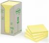 Post-it® notes gerecycleerd Tower Pack geel 38 x 51 mm